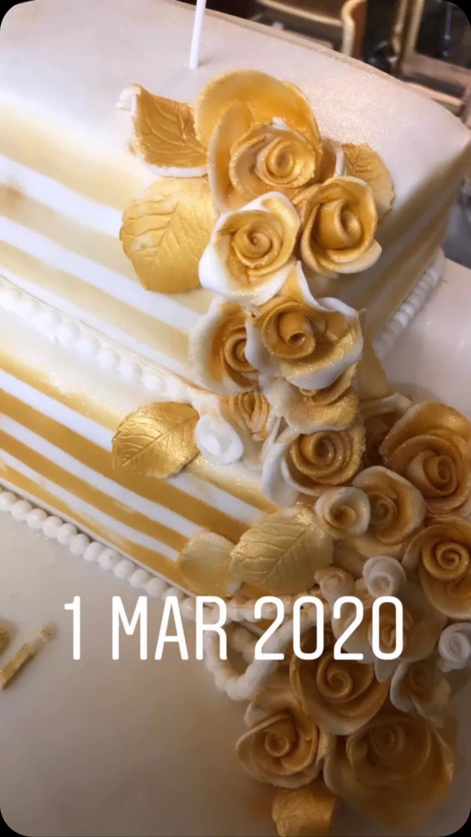 Roses 1 mar 2020 cake