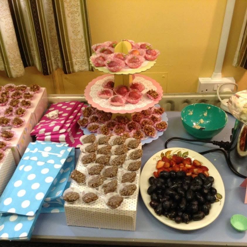 Dessert platter biscuits