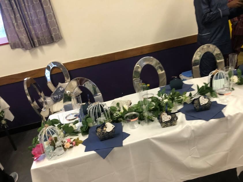 Hall table horseshoe numbers