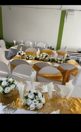 Buffet setup